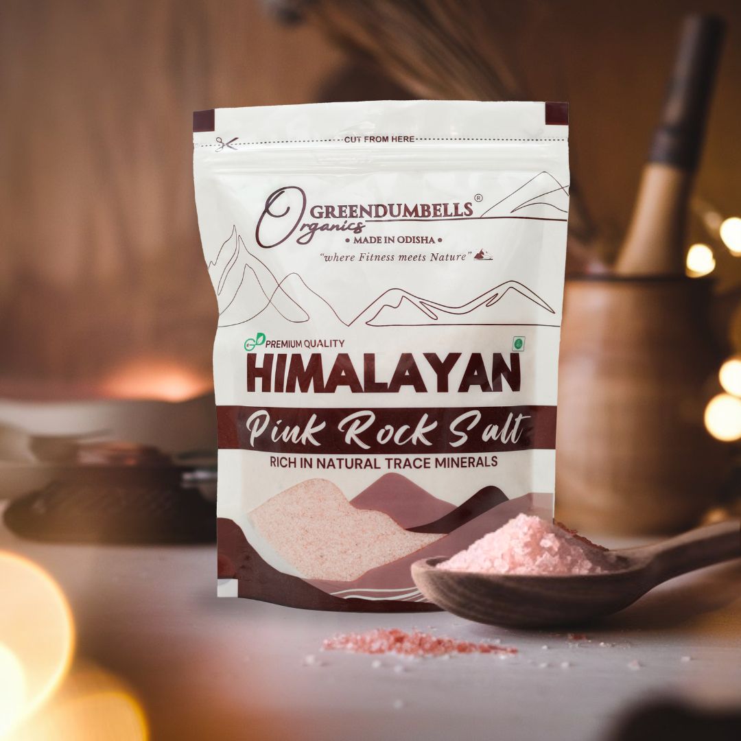 FI9 Himalayan Pink Rock Salt 1kg | Mineral-Rich Natural Salt | GreenDumbells - Image 1