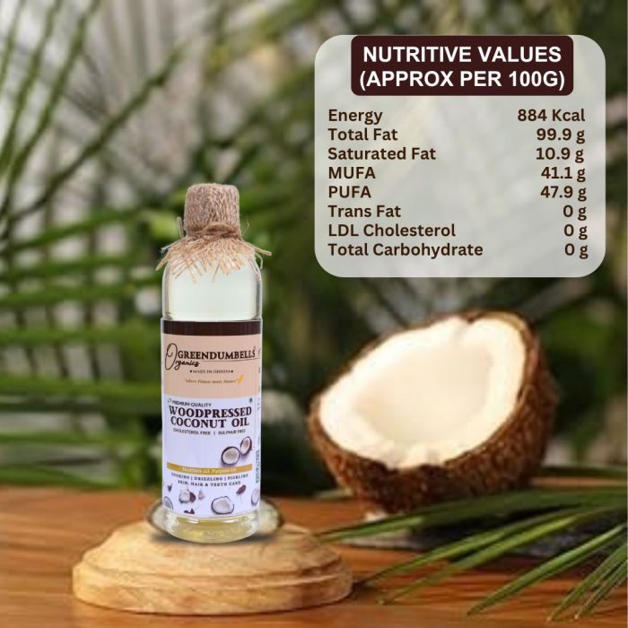 Cold Pressed Coconut Oil 500ml – GreenDumbells Organics - Image 4