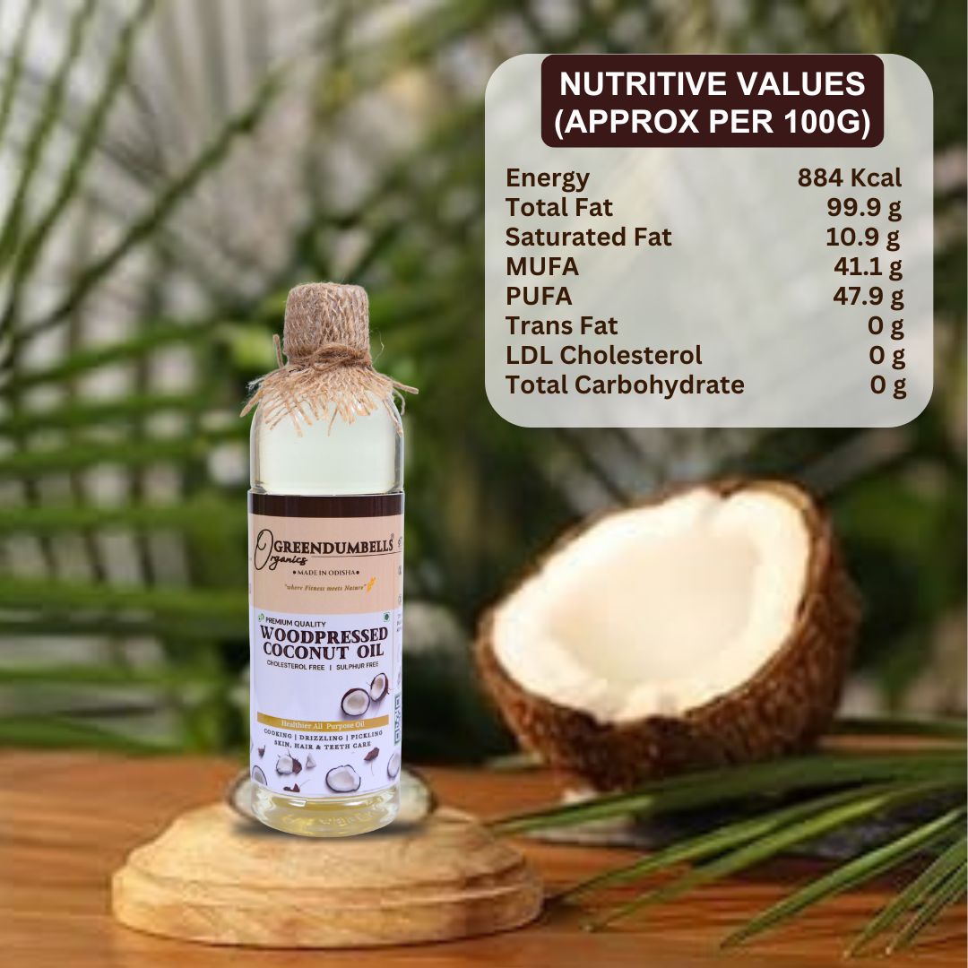 GD Product Img (20) Cold Pressed Coconut Oil 500ml – GreenDumbells Organics - Image 4