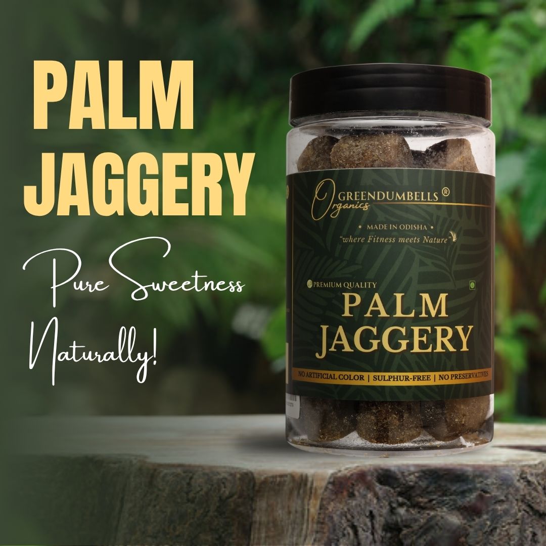 GD Product Img GreenDumbells Organics Palm Jaggery Cubes - 400 gm - Image 2