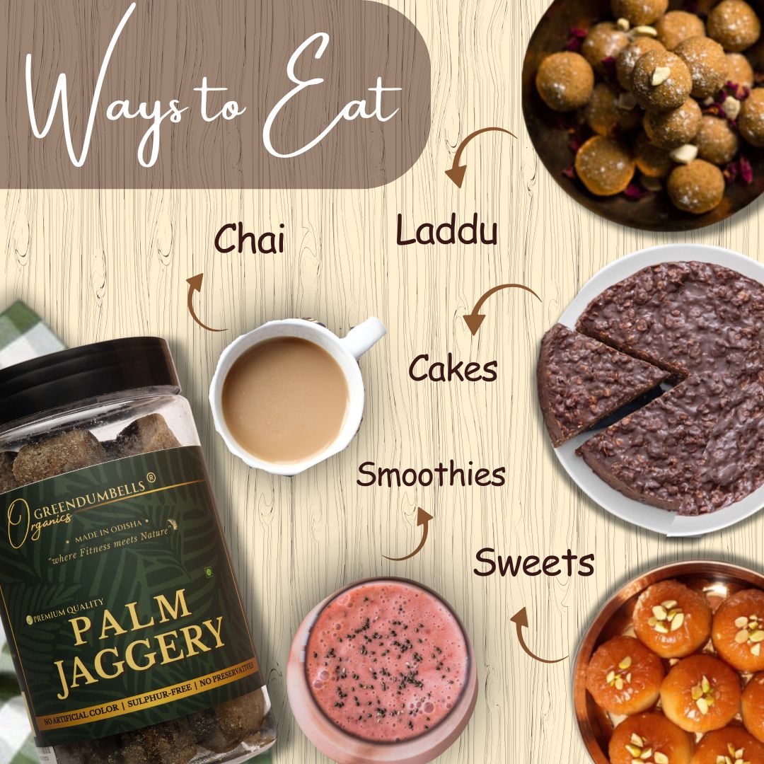 GD Product Img (3) GreenDumbells Organics Palm Jaggery Cubes - 400 gm - Image 5