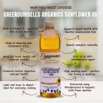 Cold Pressed Sunflower Oil 1L – GreenDumbells Organics - Image 2