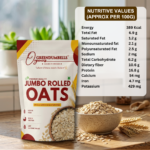 Jumbo Rolled Oats 750g | High Fibre & Protein | GreenDumbells - Image 5