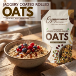Jaggery Coated Rolled Oats, Granola 750g | Healthy Snack | GreenDumbells - Image 5