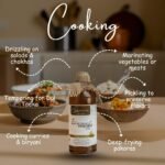 Wood Pressed Mustard Oil 500 mL – GreenDumbells Organics - Image 2