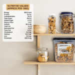 Jaggery Coated Rolled Oats, Granola 750g | Healthy Snack | GreenDumbells - Image 3