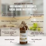 Wood Pressed Mustard Oil 500 mL – GreenDumbells Organics - Image 4