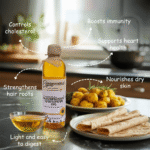 Cold Pressed Sunflower Oil 500 mL – GreenDumbells Organics - Image 2