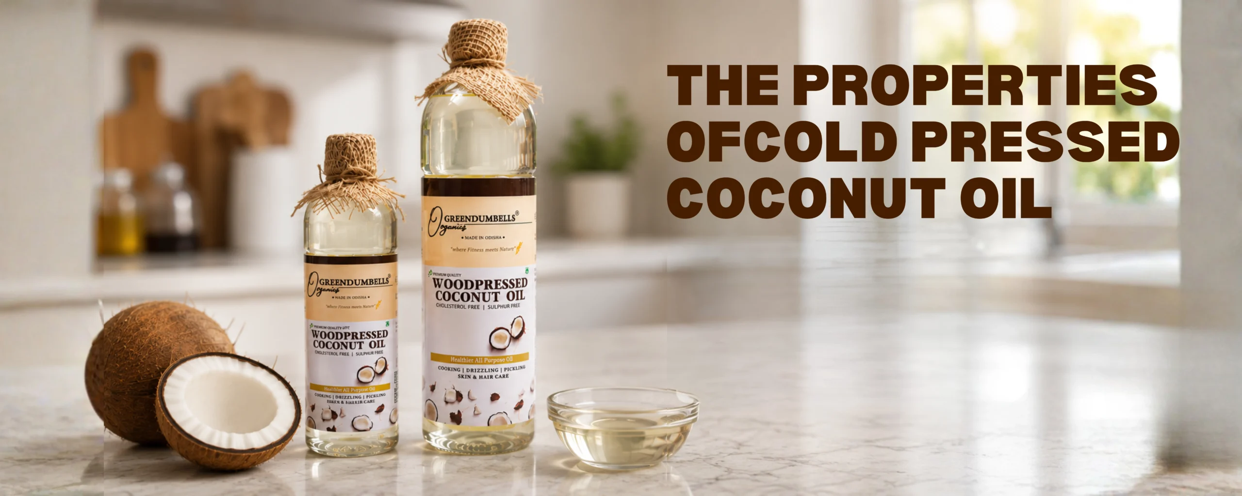 The Properties of Cold Pressed Coconut Oil