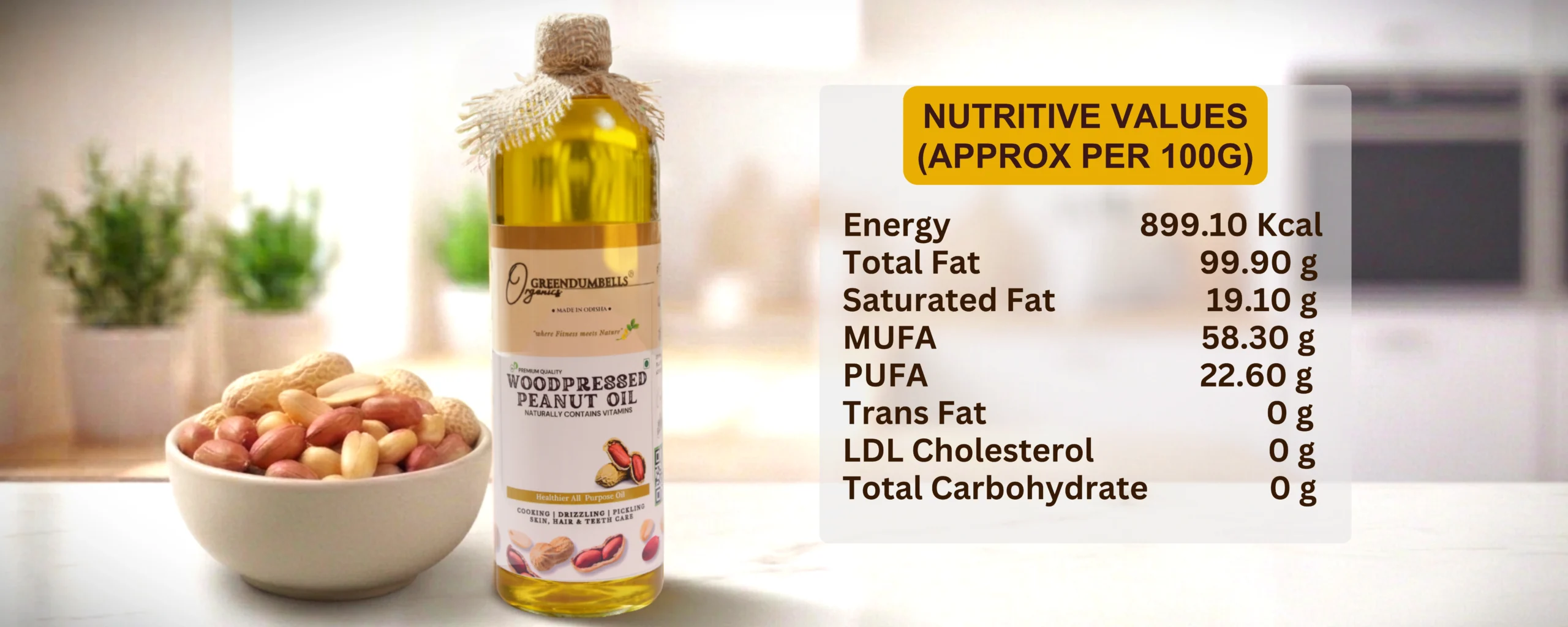 Cold Pressed Peanut Oil Benefits: India’s Most Underrated Kitchen Oil