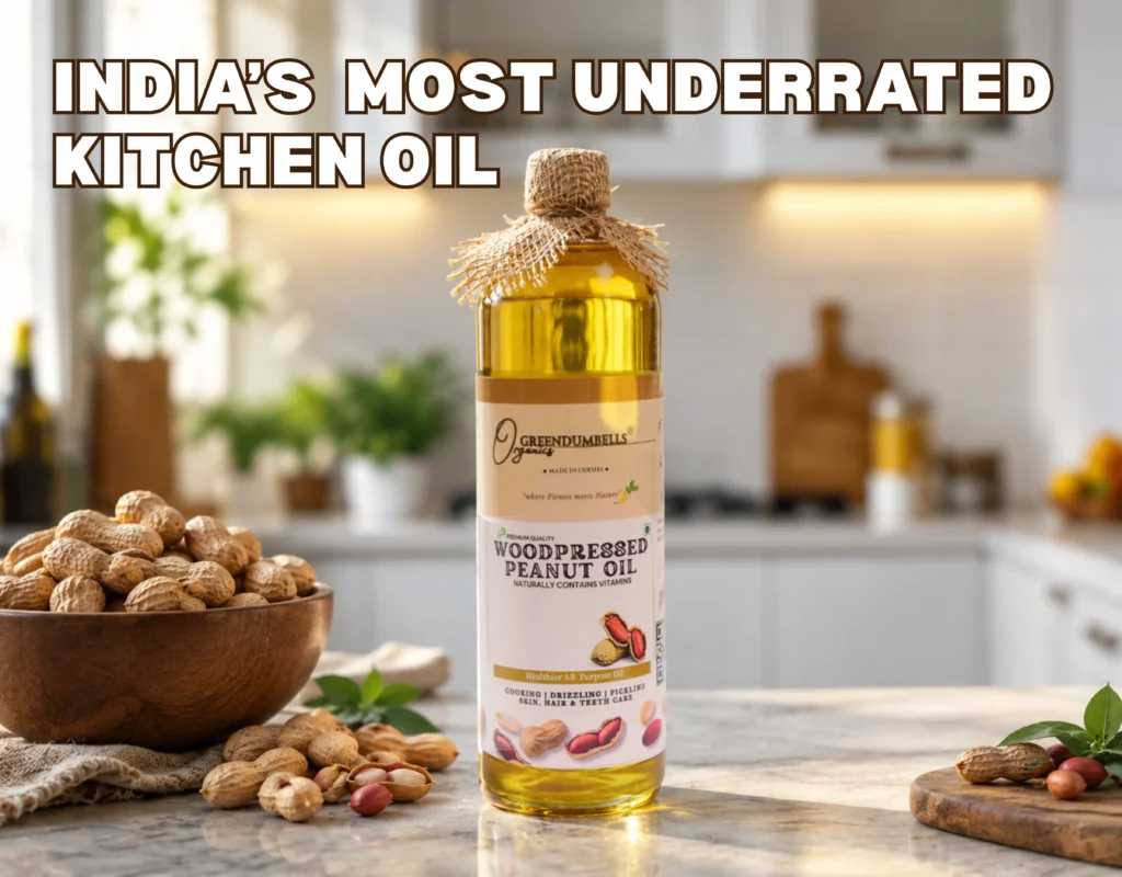 Cold Pressed Peanut Oil Benefits: India’s Most Underrated Kitchen Oil