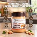Natural Crunchy Peanut Butter 340g | Greendumbells - Image 3