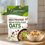 Kesar Pista Kulfi Protein Oats 450g | Greendumbells
