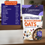 High Protein Blackcurrant Oats 450g | Greendumbells - Image 6