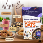 High Protein Blackcurrant Oats 450g | Greendumbells - Image 4