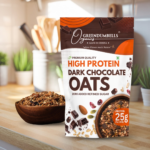 High Protein Dark Chocolate Oats 450g | Greendumbells
