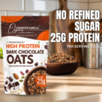 High Protein Dark Chocolate Oats 450g | Greendumbells - Image 3