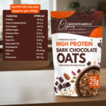 High Protein Dark Chocolate Oats 450g | Greendumbells - Image 5