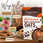 High Protein Dark Chocolate Oats 450g | Greendumbells - Image 4