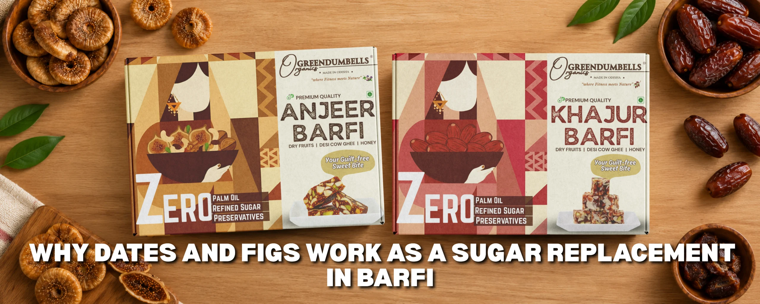 Why Dates and Figs Work as a Sugar Replacement in Barfi